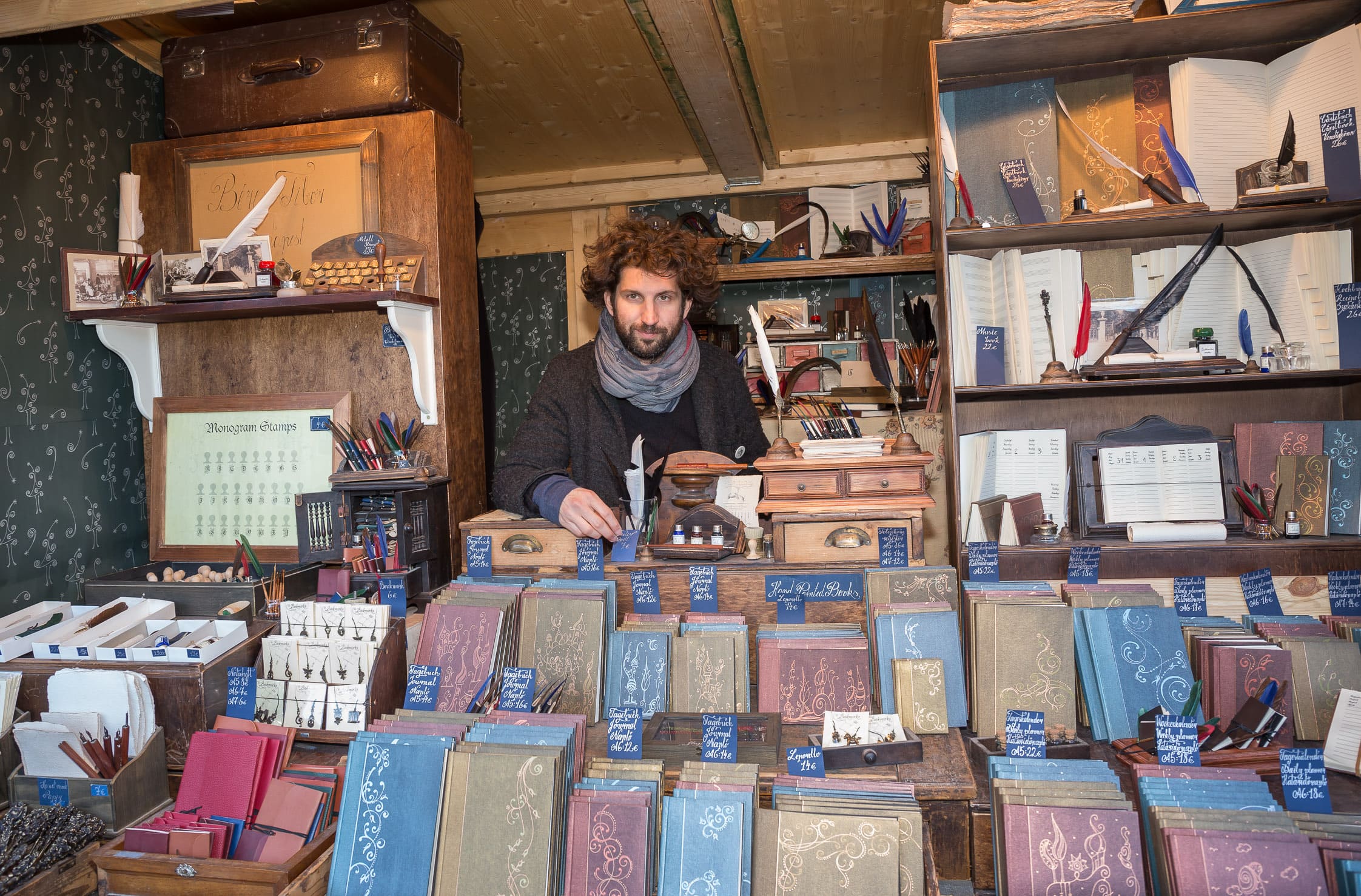 Tibor Beres Aussteller Weihnachtsmarkt Schönbrunn